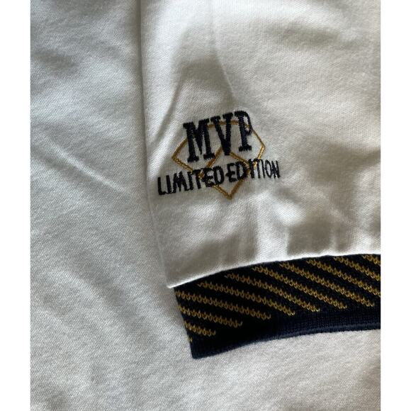 Houston Astros Polo Shirt Mens XL White Short Sleeve Vintage Y2K MLB Baseball - Picture 7 of 7